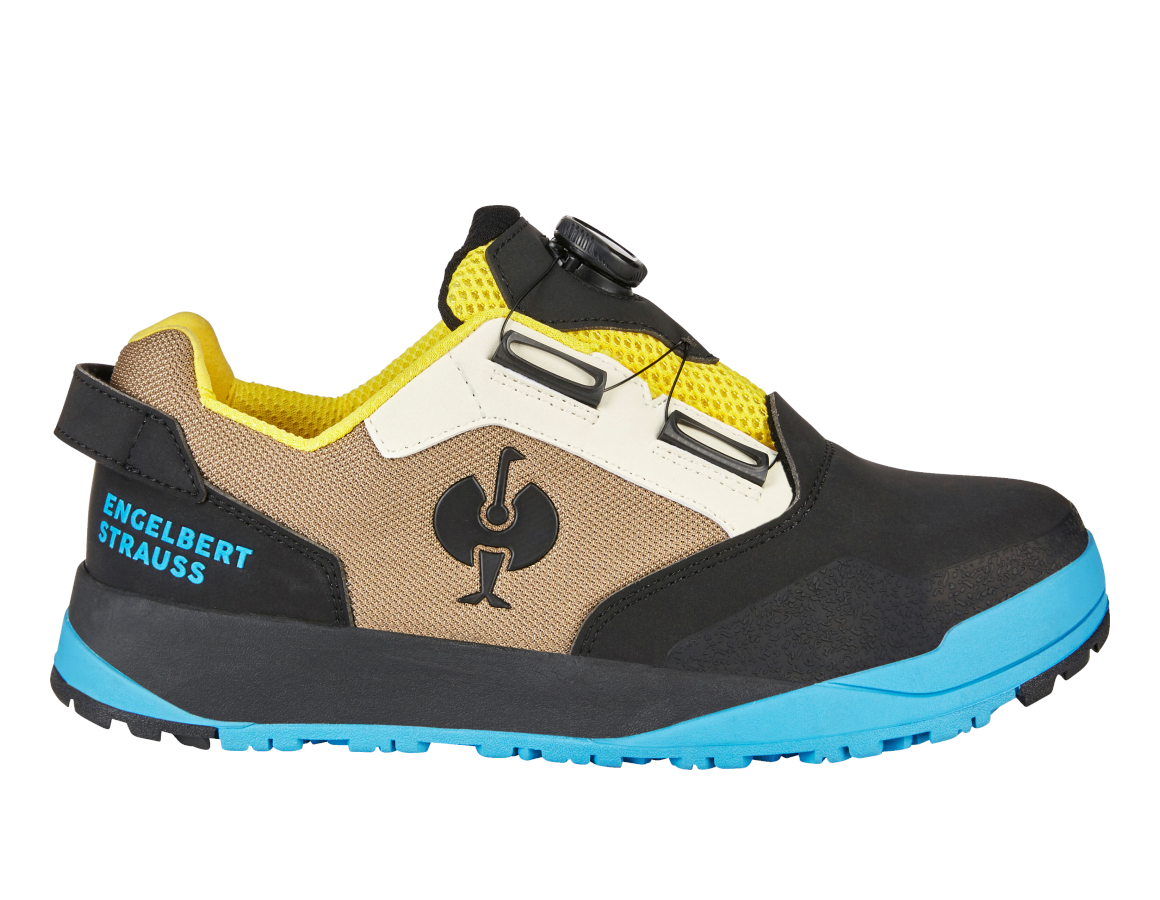 S1: S1 Safety shoes e.s. Nakuru low + parchment/black/mountainblue