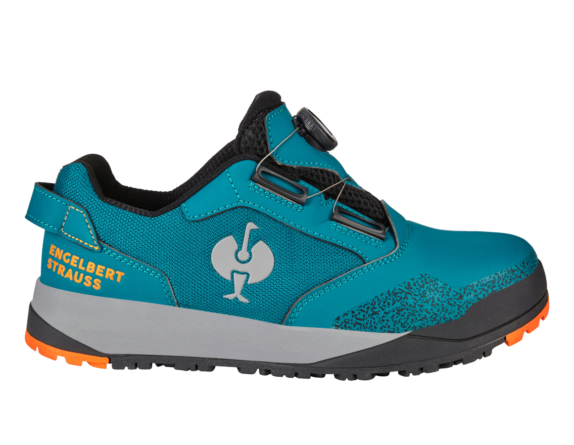 S1: S1 Safety shoes e.s. Nakuru low + jade/alaskagrey