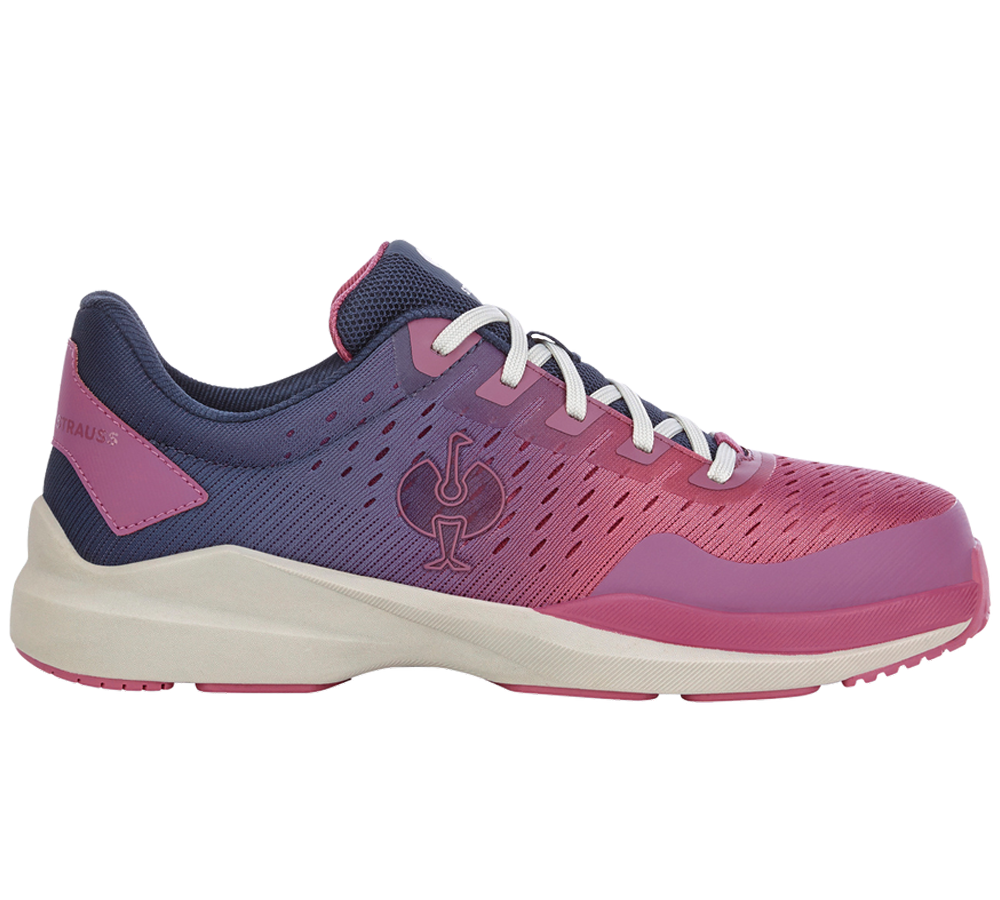 S1: S1 Safety shoes e.s. Padua low + tarapink/deepblue