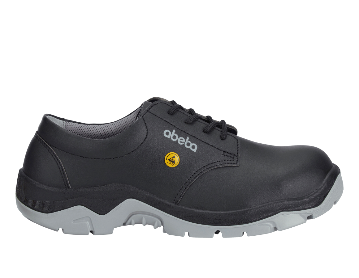 S2: ABEBA S2 Safety shoes Andros + black