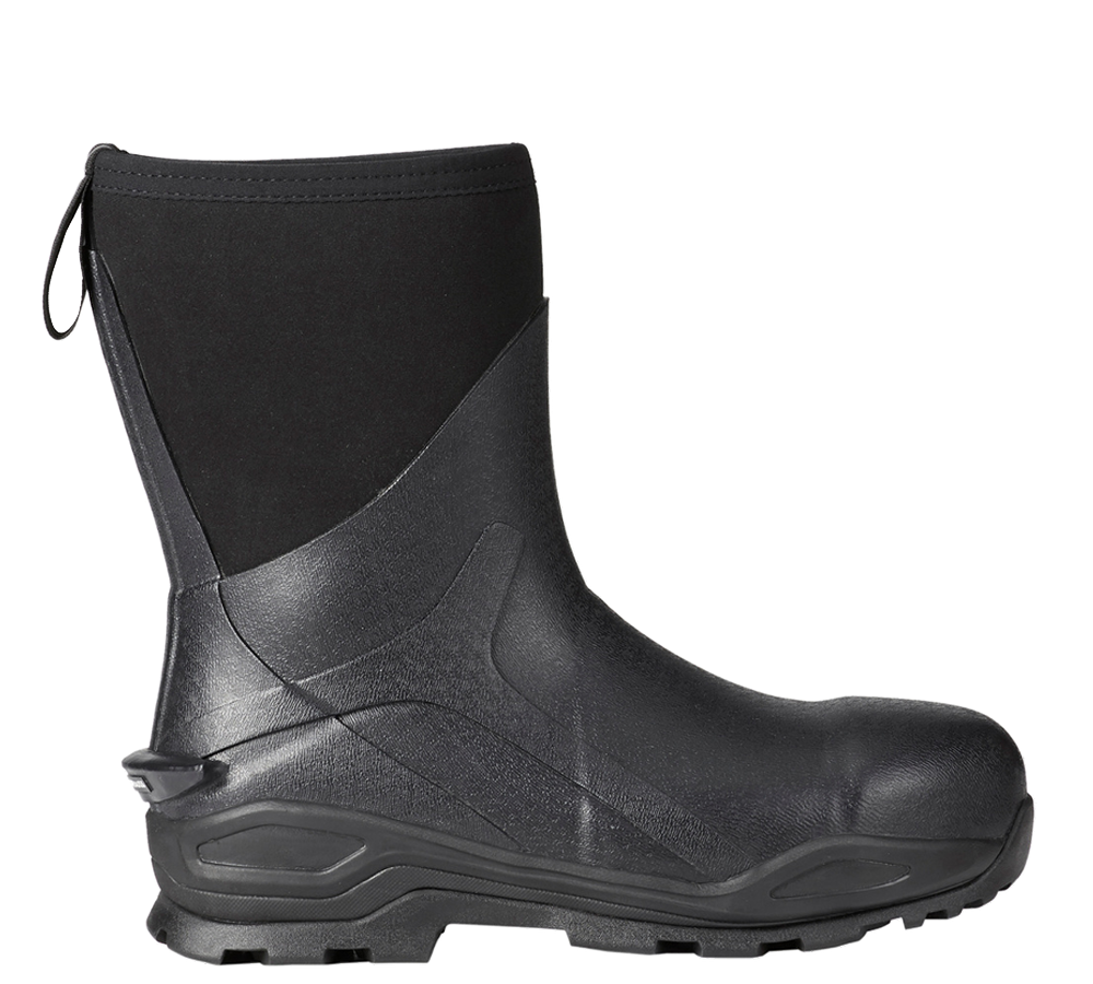 Winter shoes: S5 Neoprene safety boots e.s. Kore high + graphite/black