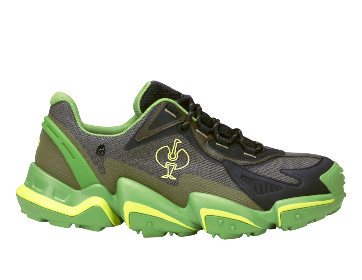 S7: S7S Safety shoes e.s. Peoria low + disguisegreen/seagreen