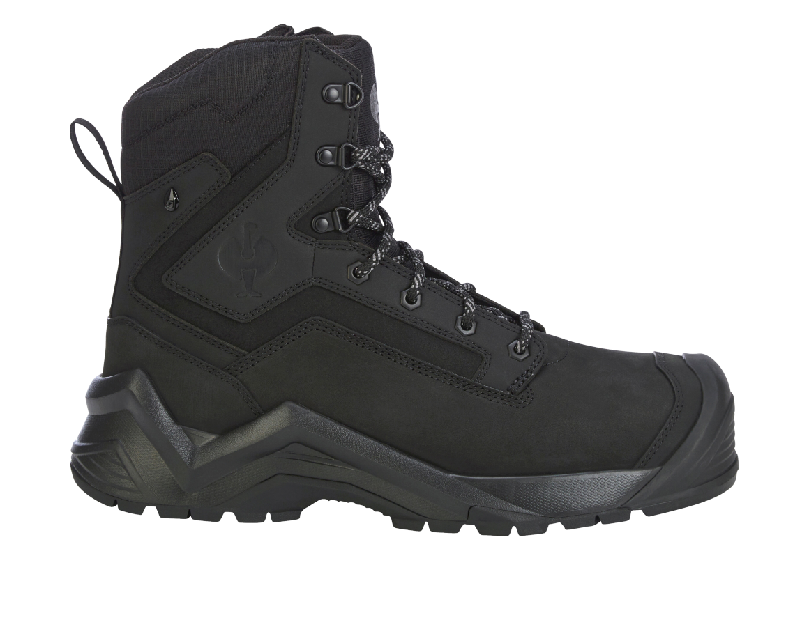 S7: S7 Safety boots Strauss.7004 high + black