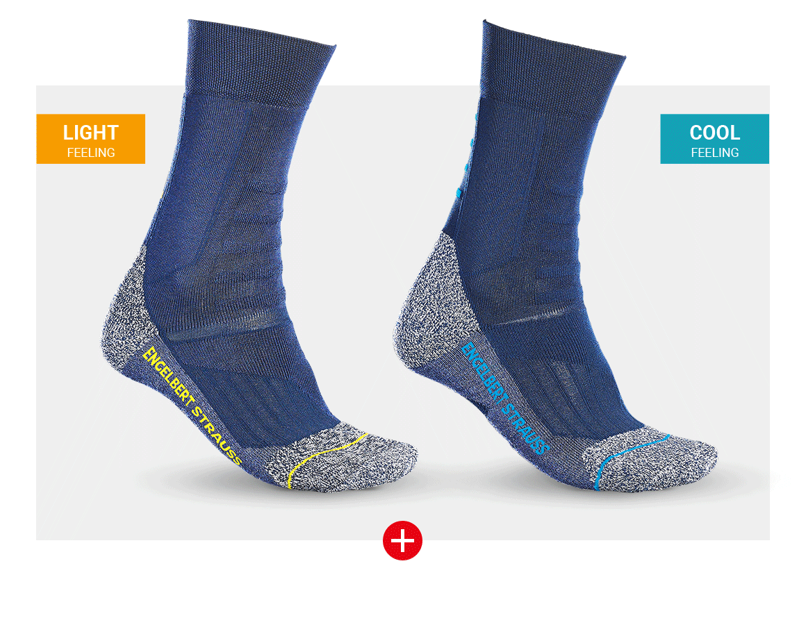 Clothing: Sock test set e.s. Allround + navy