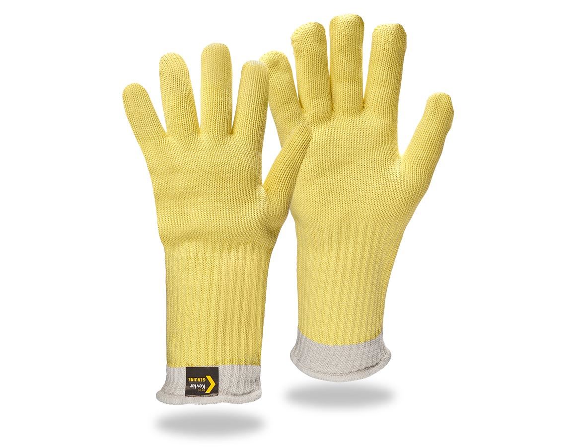 Textile: Aramid knitted gloves Fireblade