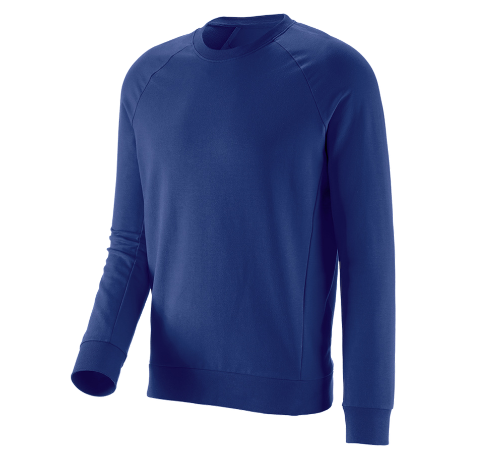 Topics: e.s. Sweatshirt cotton stretch + royal