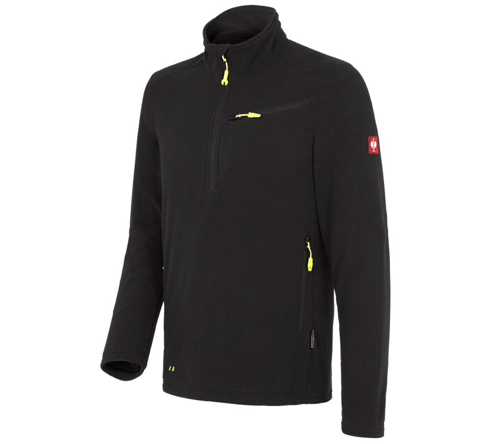 Shirts, Pullover & more: Fleece troyer e.s.motion 2020 + black