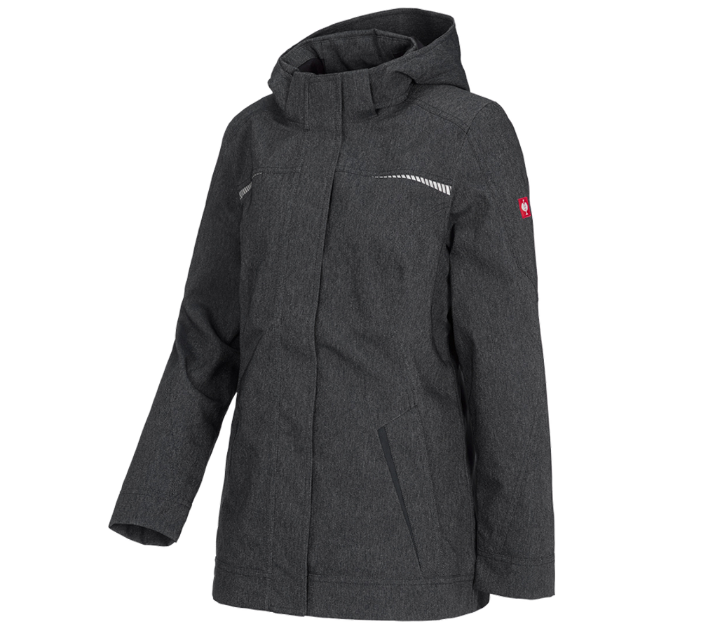 Work Jackets: Functional jacket e.s.motion denim, ladies' + graphite