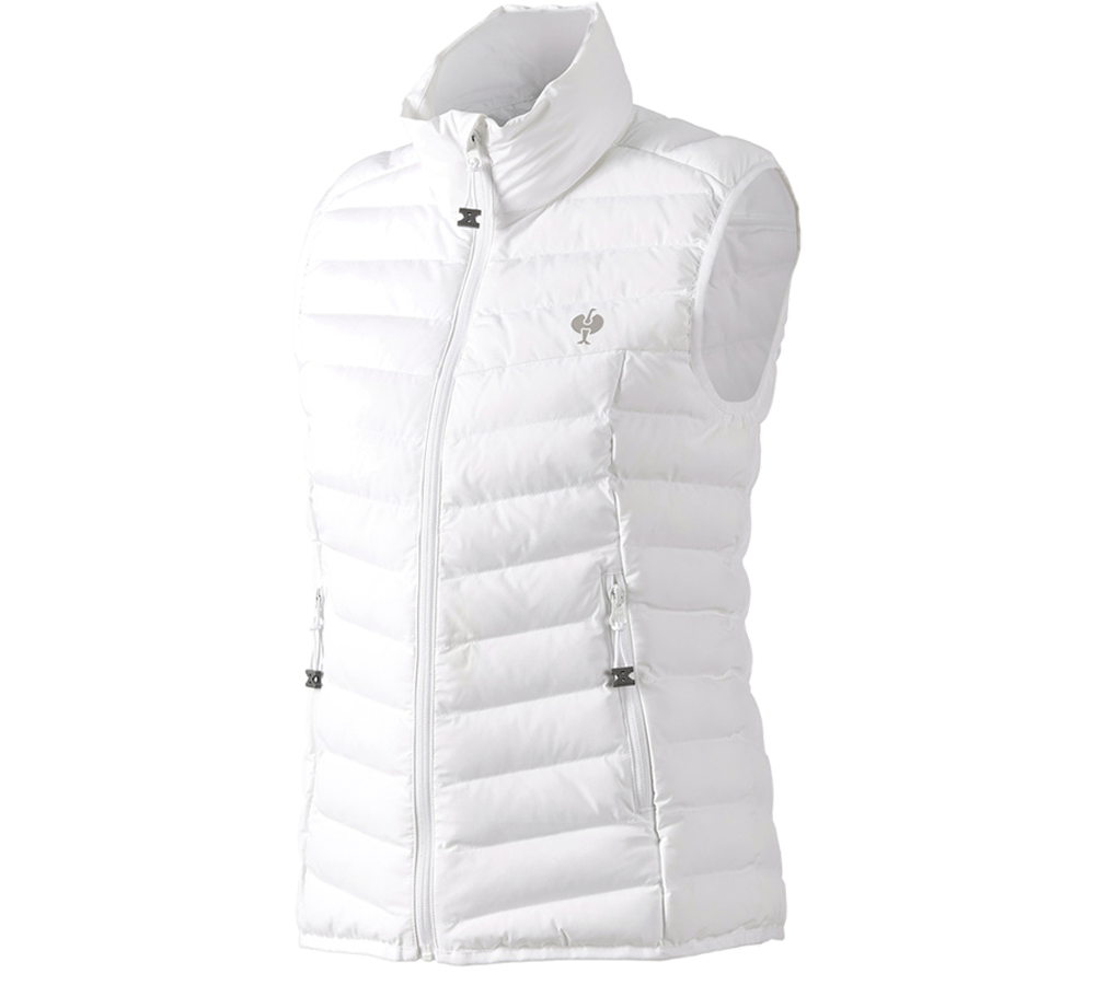 Work Body Warmer: Bodywarmer e.s.motion ten, ladies' + white
