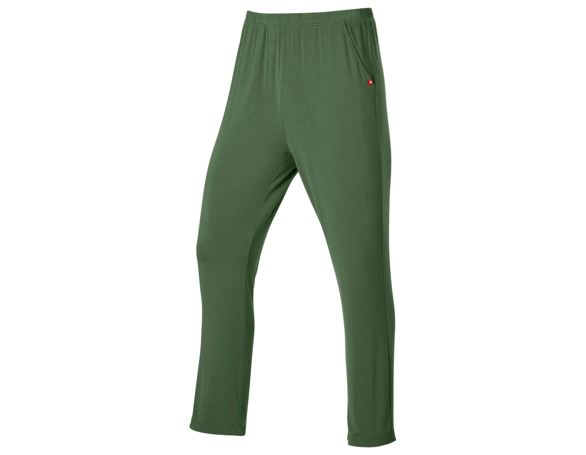 Work- & Safetywear: e.s. Modal pyjama trousers + nordicgreen