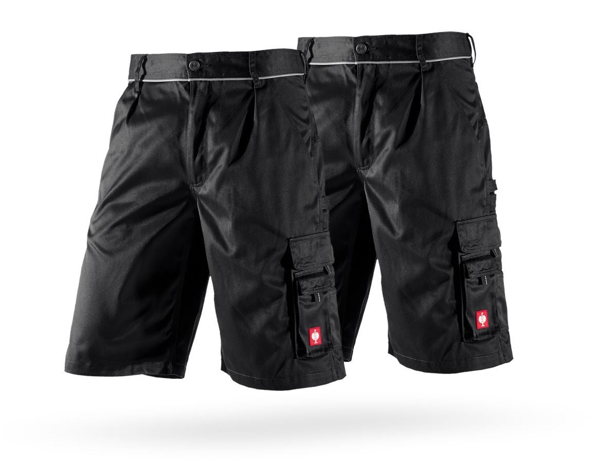 Clothing: Combo-Set: 2x Shorts e.s.image + black
