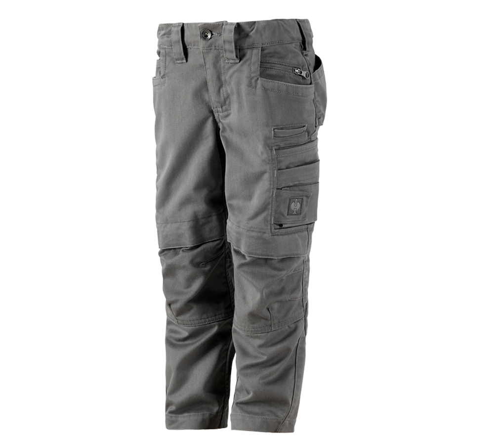 Trousers: Trousers e.s.motion ten, children's + granite