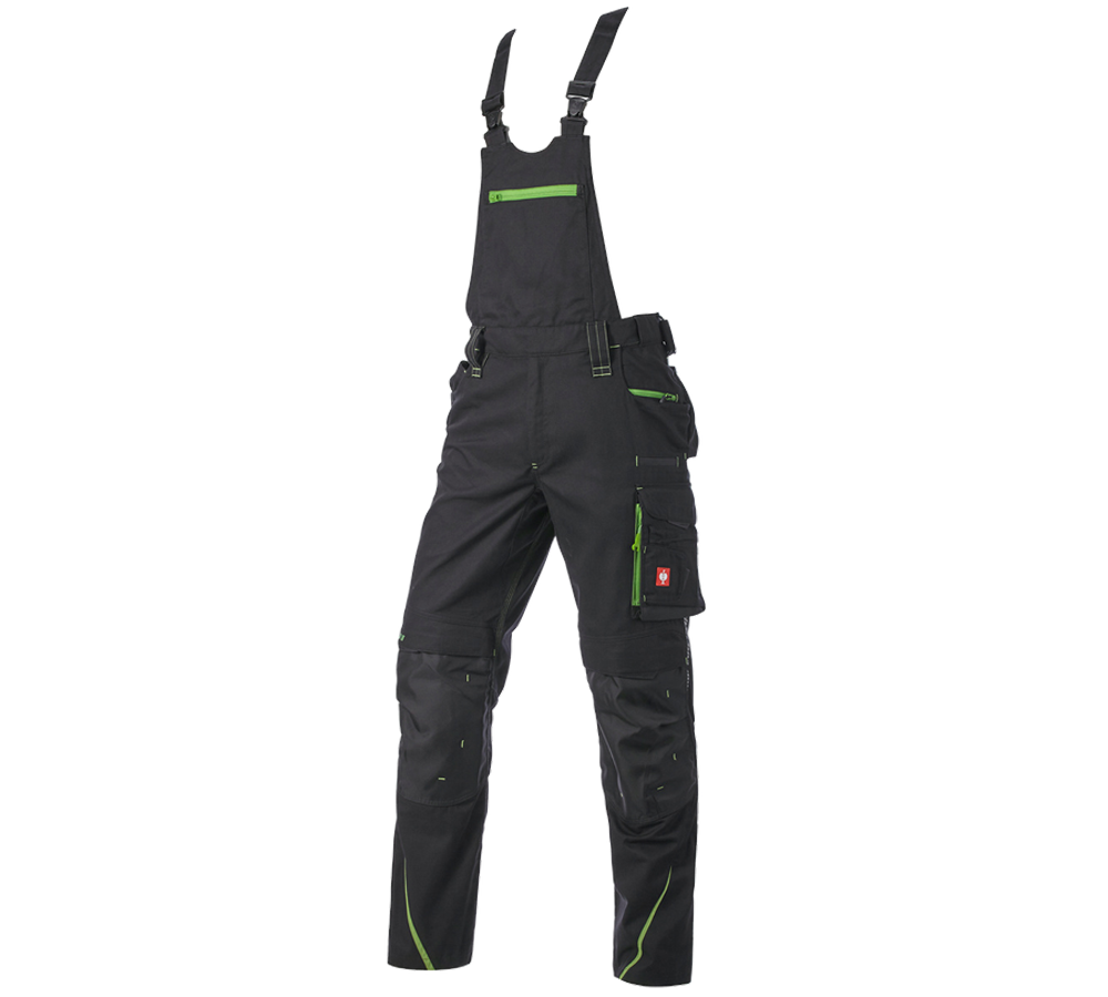 Topics: Bib & brace e.s.motion 2020 + black/seagreen