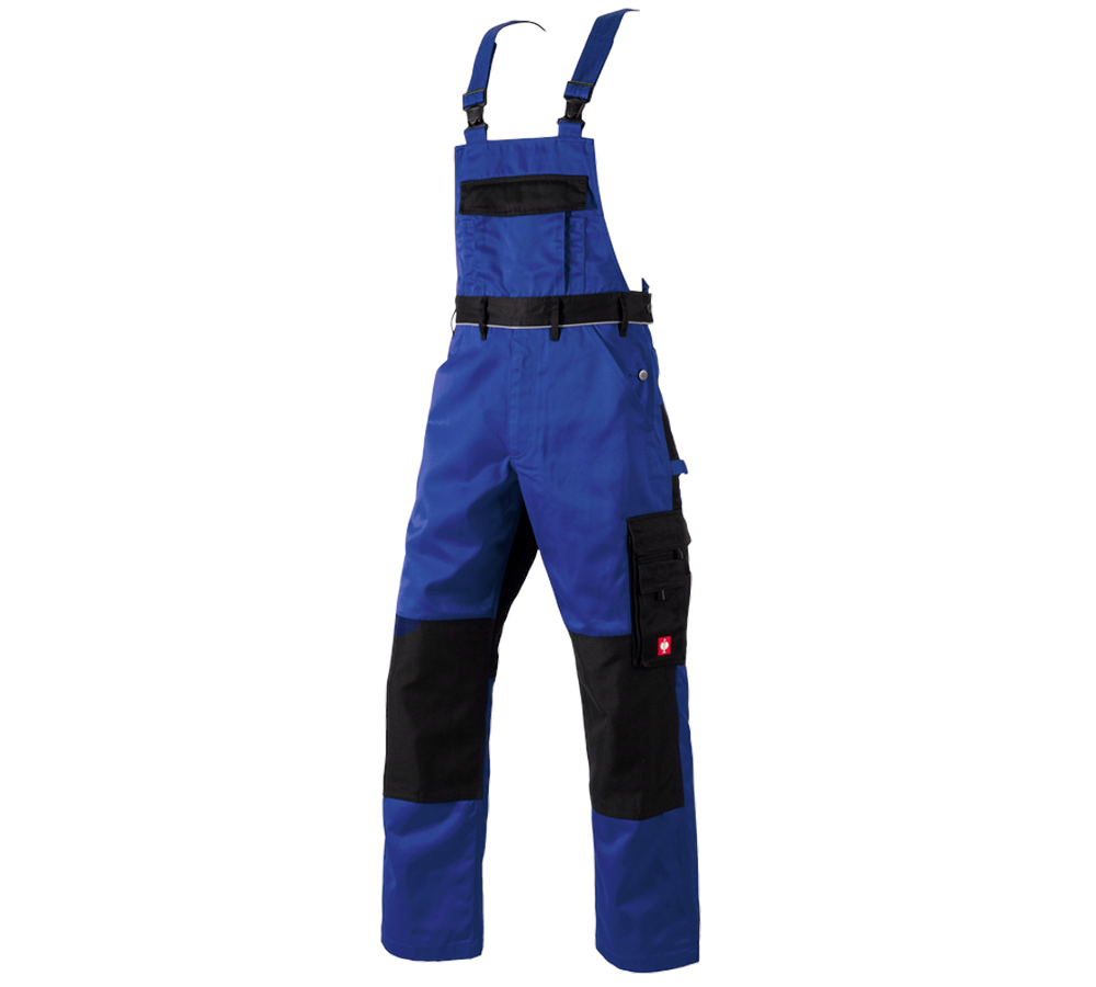 Gardening / Forestry / Farming: Bib & Brace e.s.image + royal/black