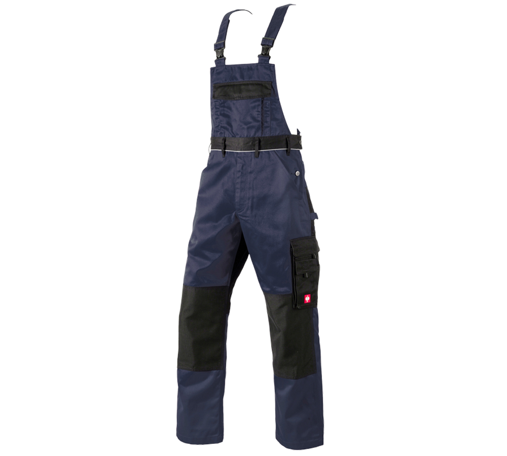 Work Trousers: Bib & Brace e.s.image + navy/black