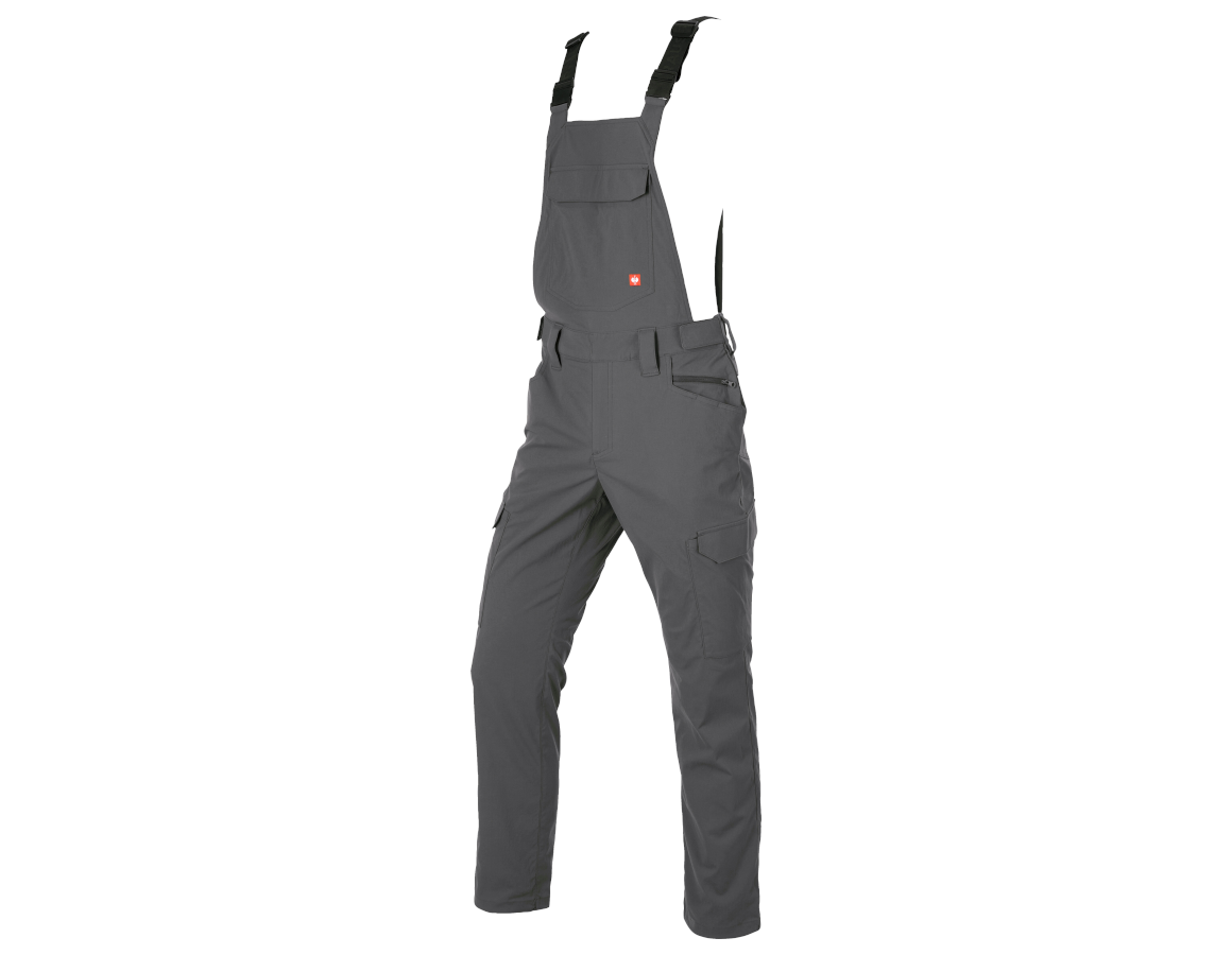 Clothing: Bib & brace e.s.t:aktik light ripstop + carbongrey