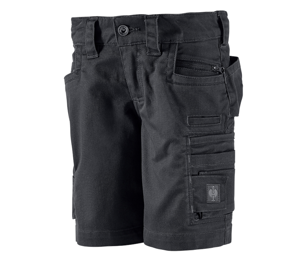 Shorts: Short e.s.motion ten, children's + oxidblack