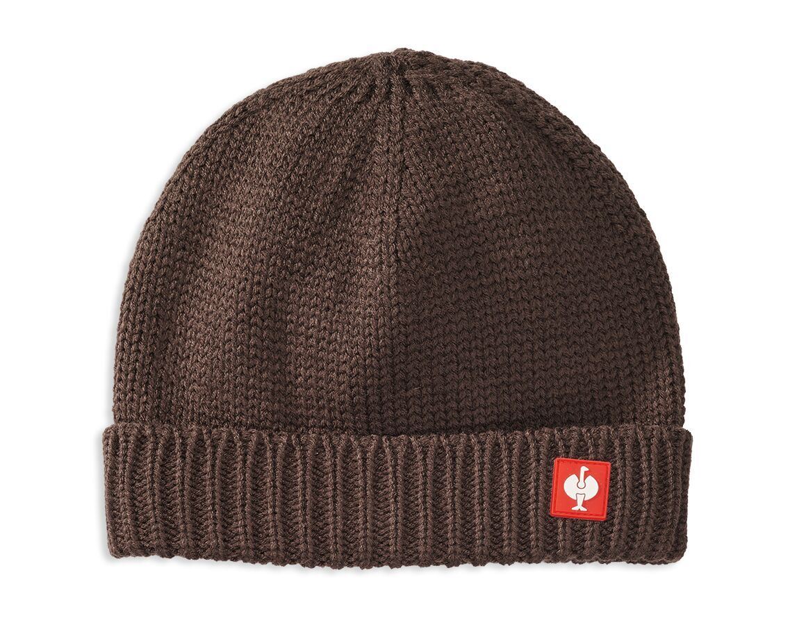Winter accessories: Knitted hat e.s.roughtough + bark
