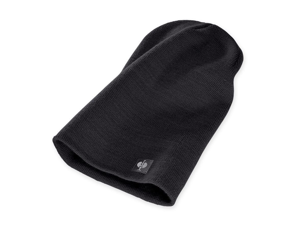 Accessories: Knitted cap e.s.motion ten + oxidblack