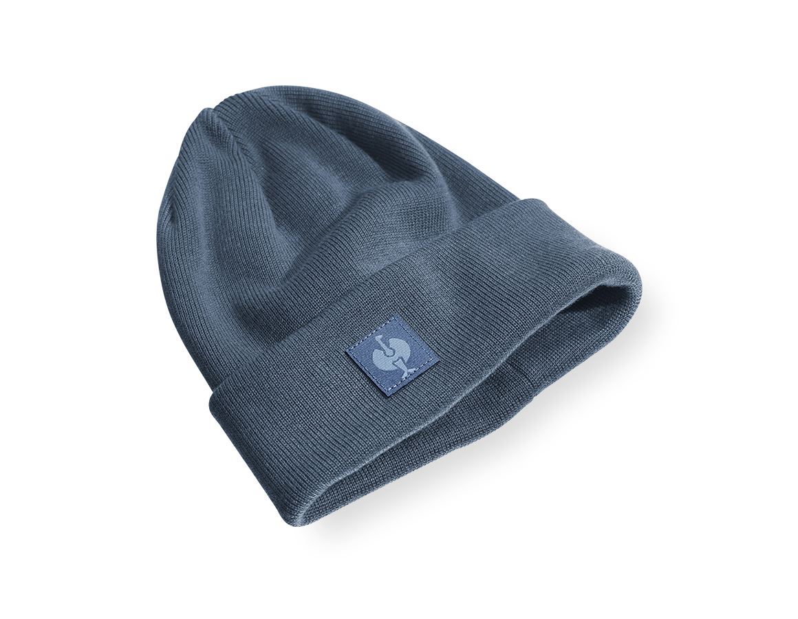 Accessories: Knitted hat e.s.iconic + oxidblue