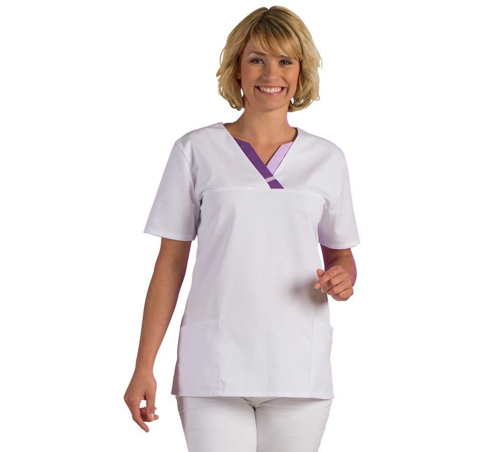 Topics: Tunic Tamara + white/violet/lilac