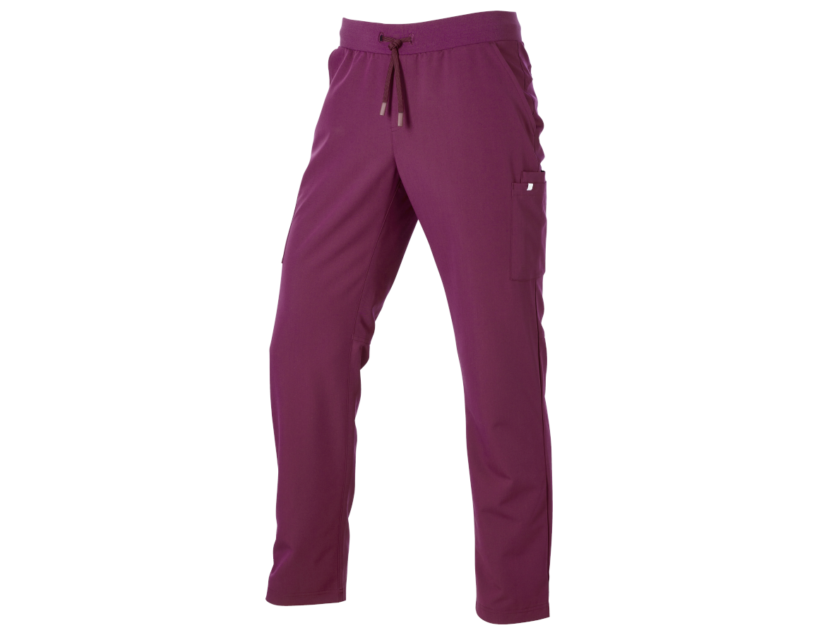 Work Trousers: Pocket Trousers e.s.avida, men’s + redviolet