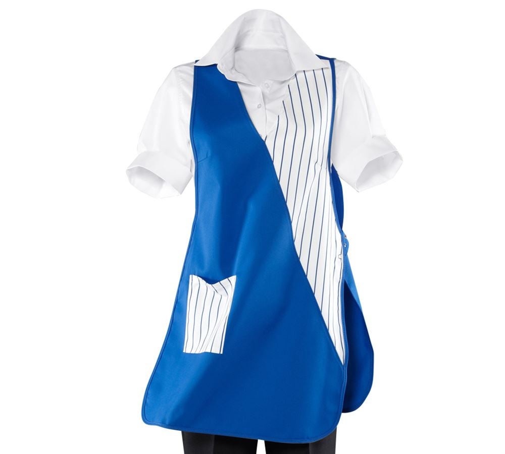 Aprons: Tabard Iris + royal/white