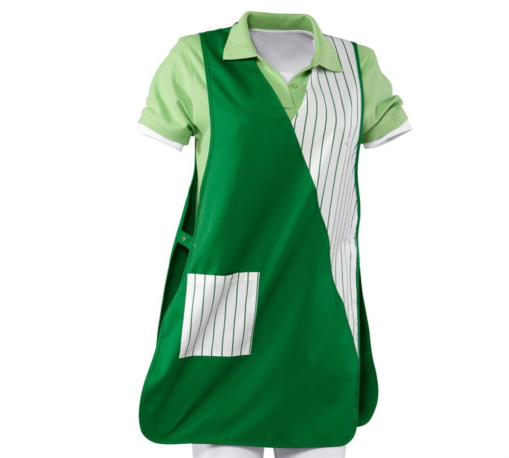 Aprons: Tabard Iris + green/white