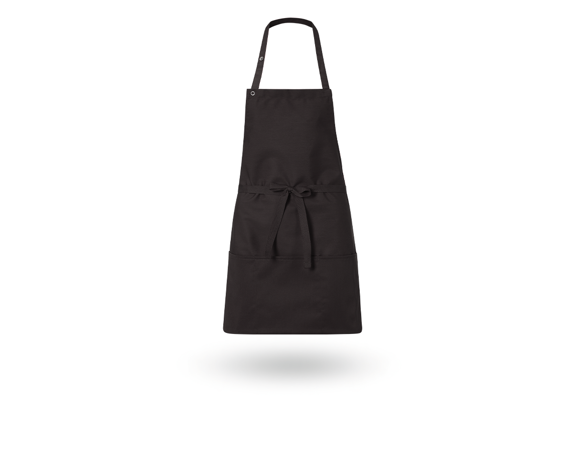 Aprons: Bib Apron Lienz + black
