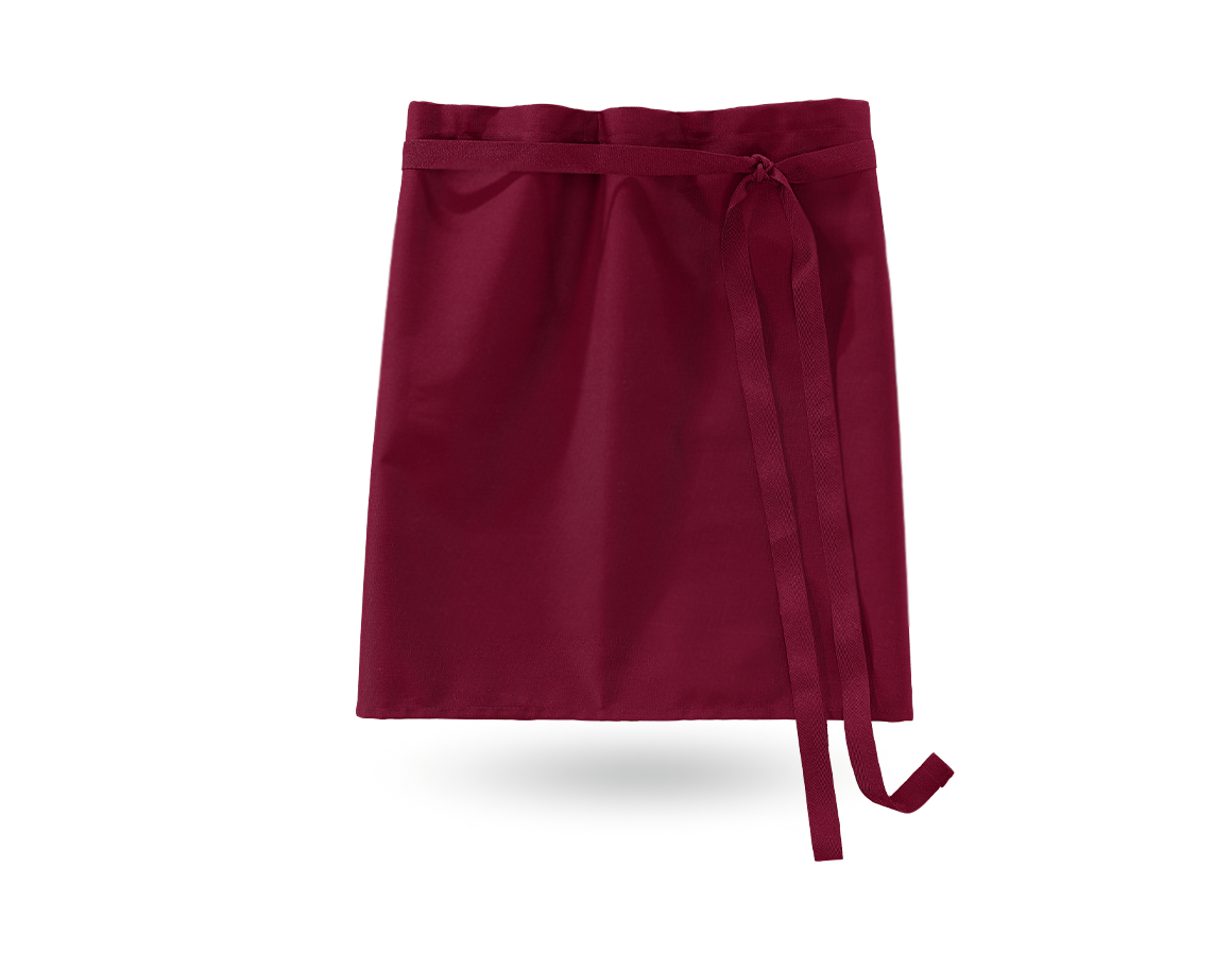 Aprons: Half Apron + bordeaux