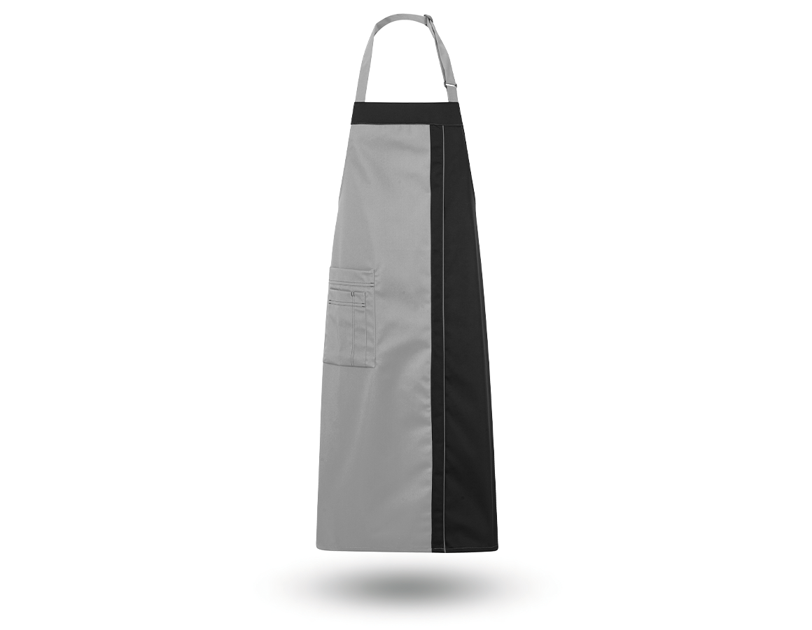 Aprons: Bib Apron Steyr + silvergrey/black