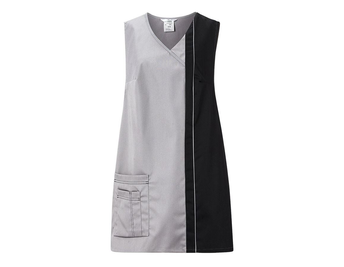 Aprons: Tabard Franziska + silvergrey/black