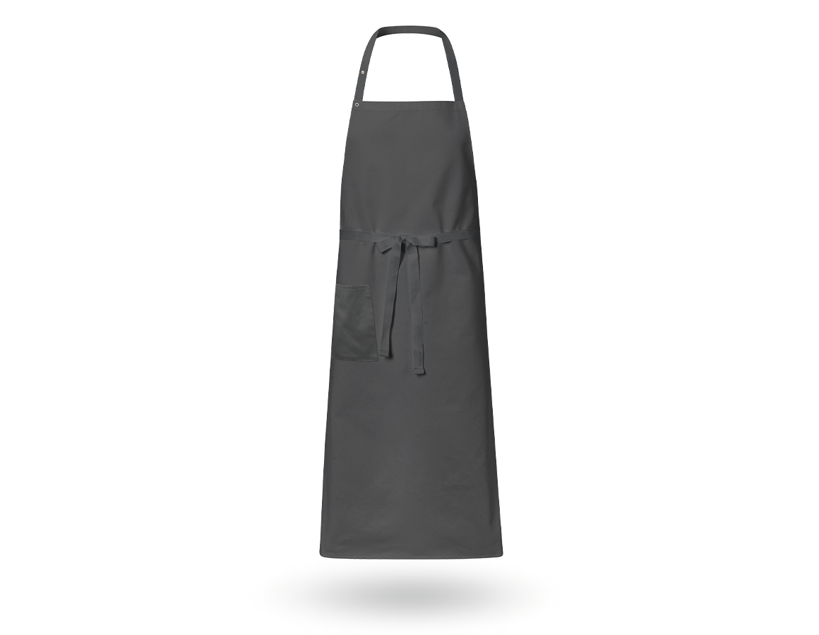 Aprons: Bib Apron Villach + grey