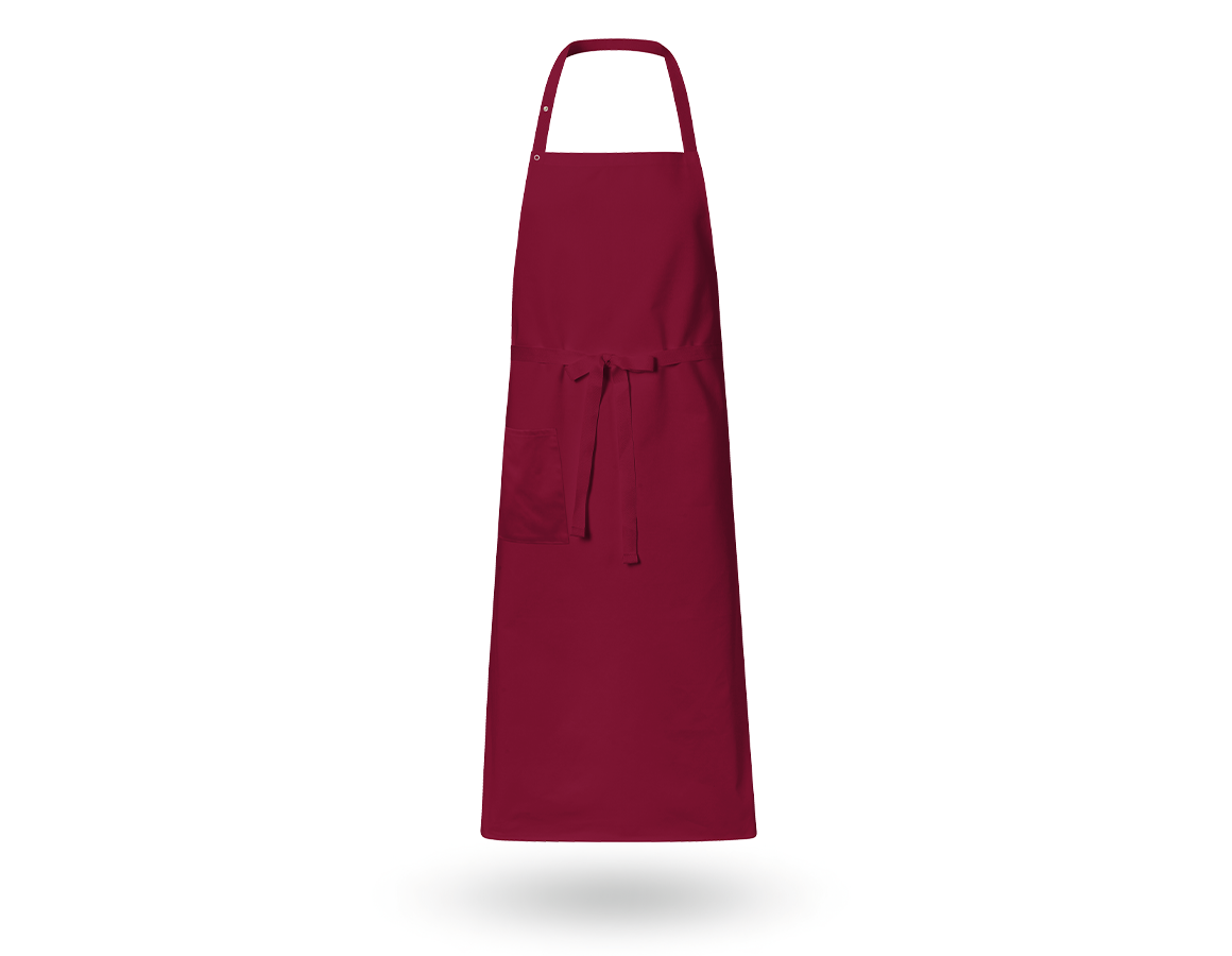 Aprons: Bib Apron Villach + bordeaux