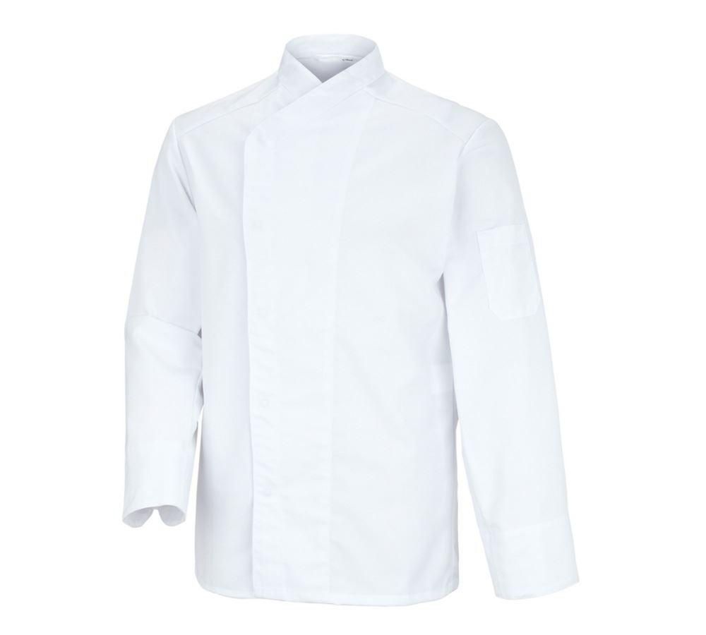 Shirts, Pullover & more: Chefs Jacket Le Mans + white