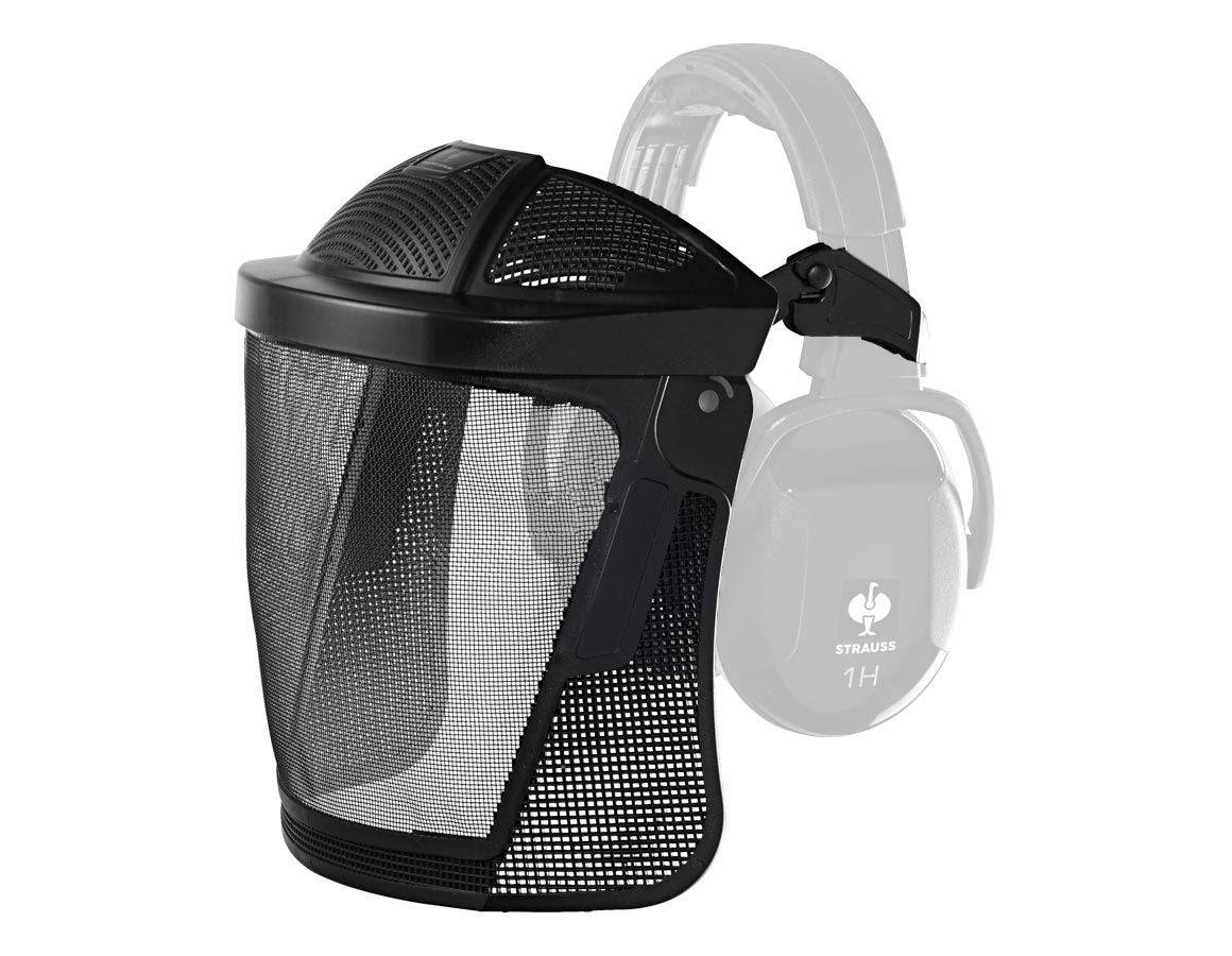 Face Protection: Facial protector adapter Forestry