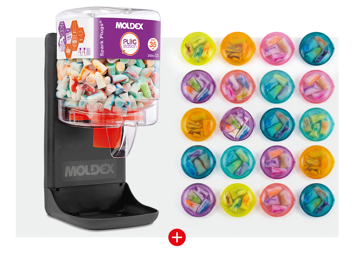 Spare Parts | Accessories: Moldex Ear protection set Spark Plugs soft