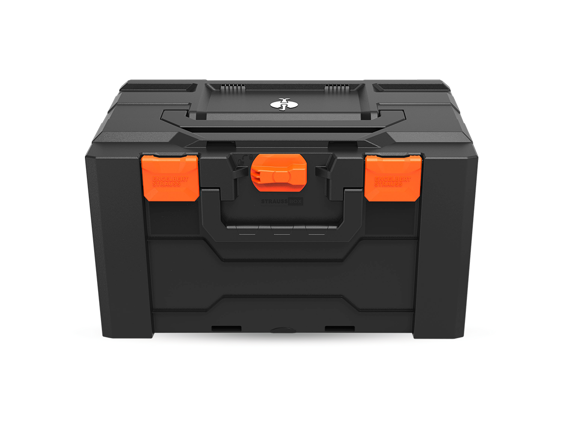 STRAUSSbox System: STRAUSSbox 280 large Color + high-vis orange