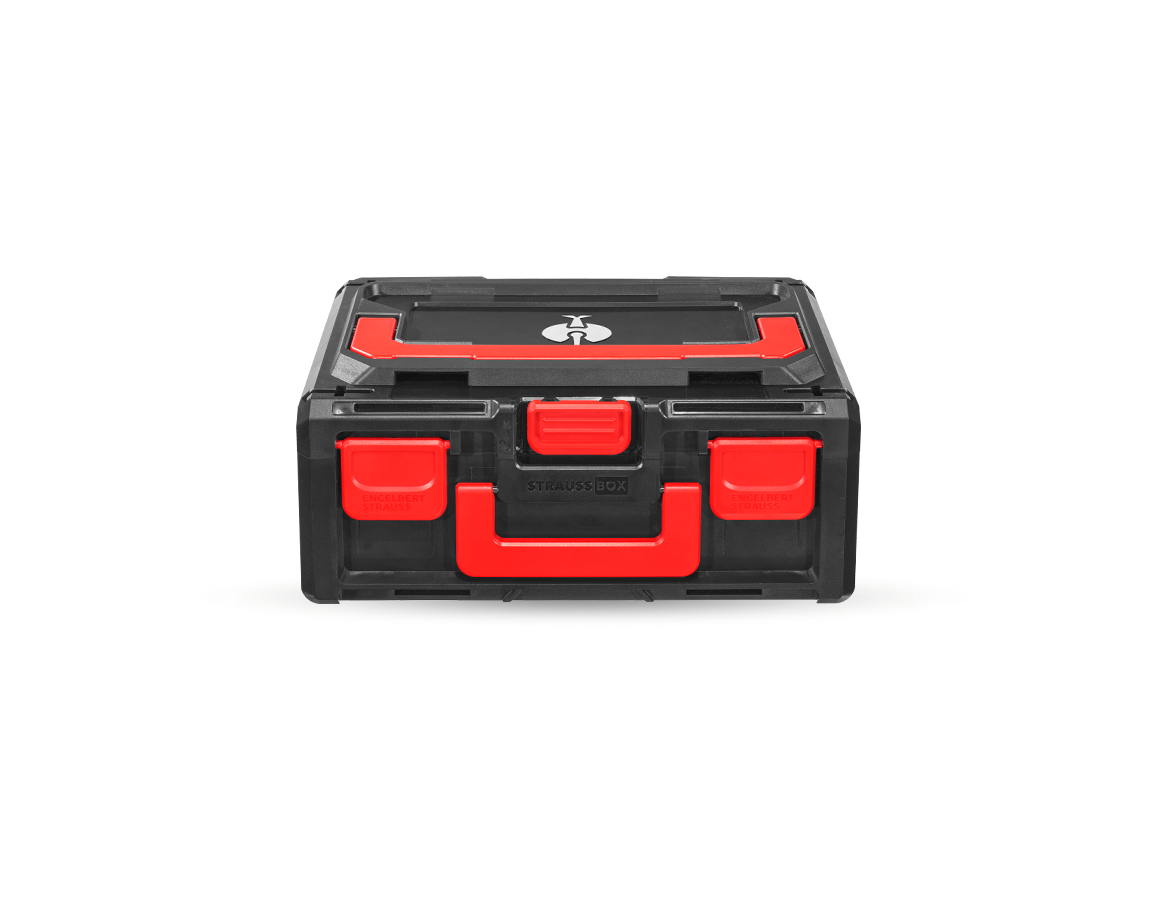 STRAUSSbox System: STRAUSSbox 125 small incl. separating bridges + black