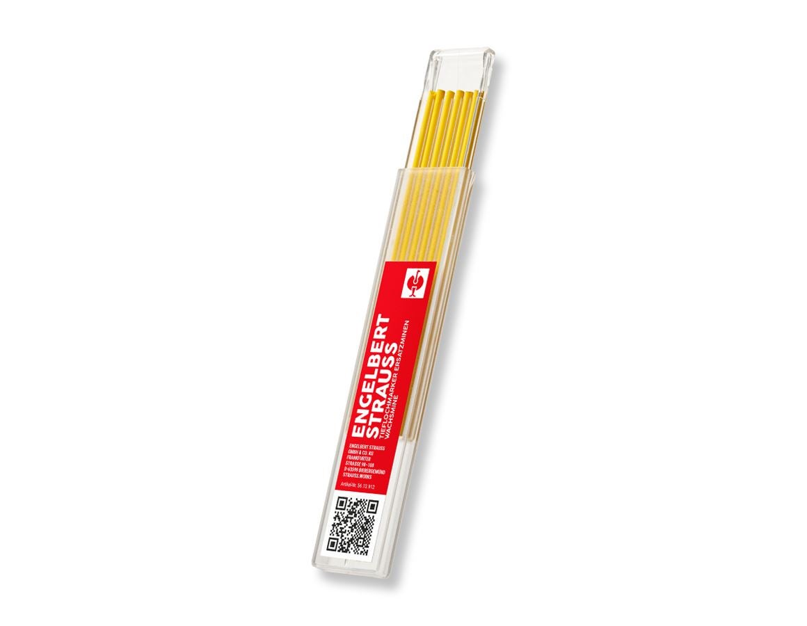 Offers of the month: e.s.Deep-hole marker spare refills + yellow