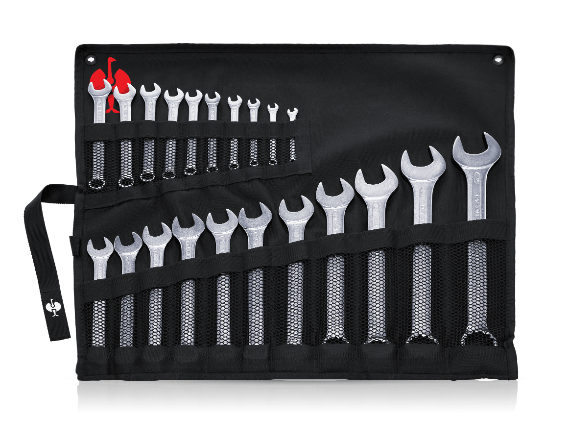 Spanner: e.s. Combination wrench set
