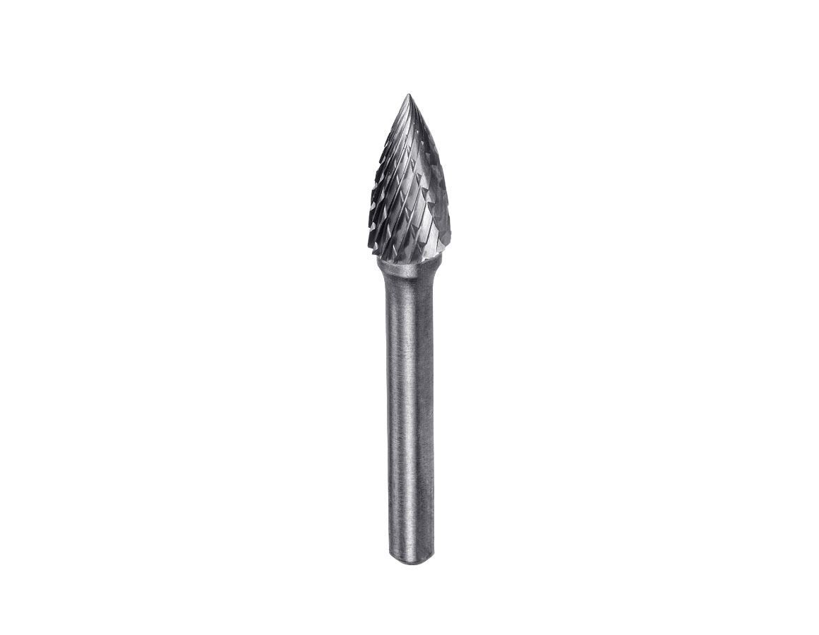 Drills: e.s. HM rotary cutter pointed arch