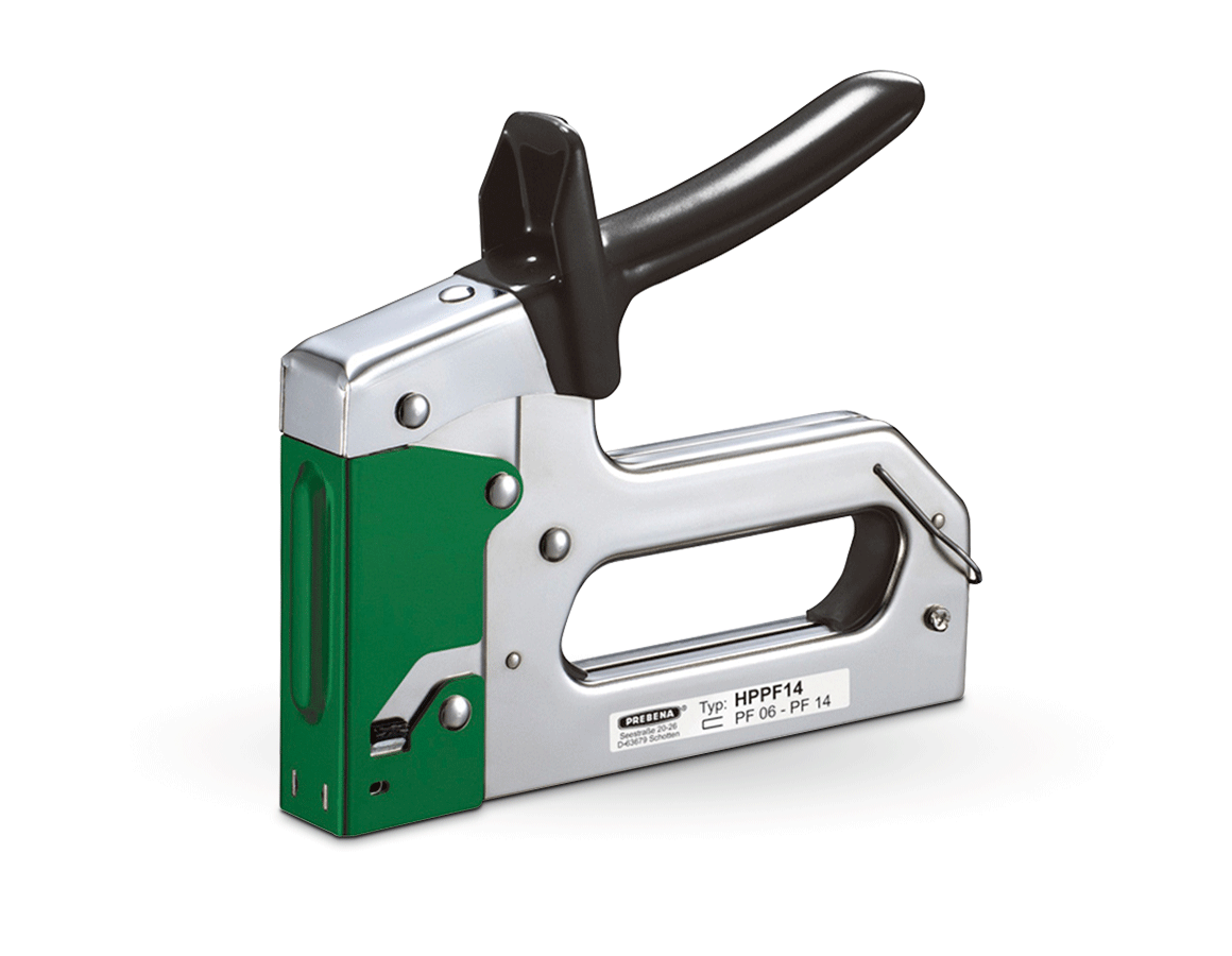 Tacking tools: Prebena Staple gun PF 14