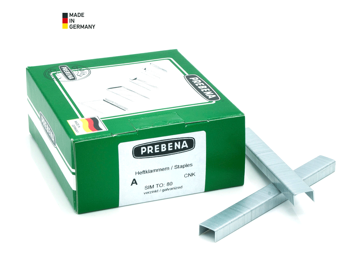 Tacking tools: Prebena Staples type A