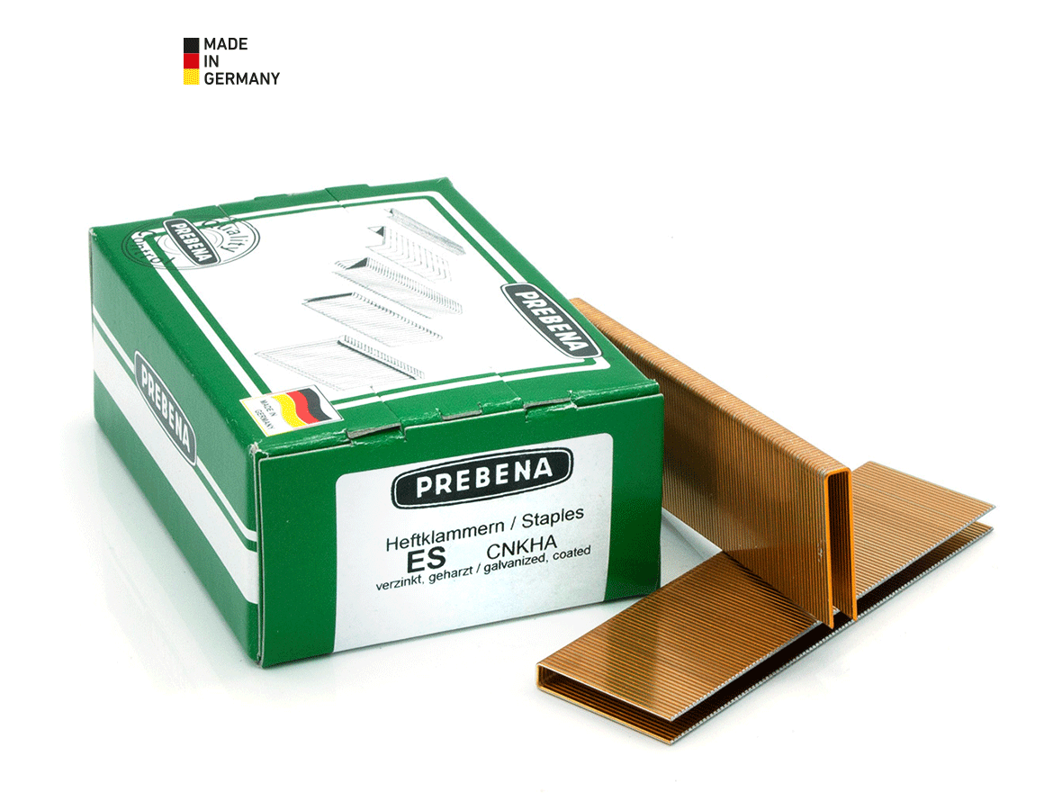 Tacking tools: Prebena Staples type ES