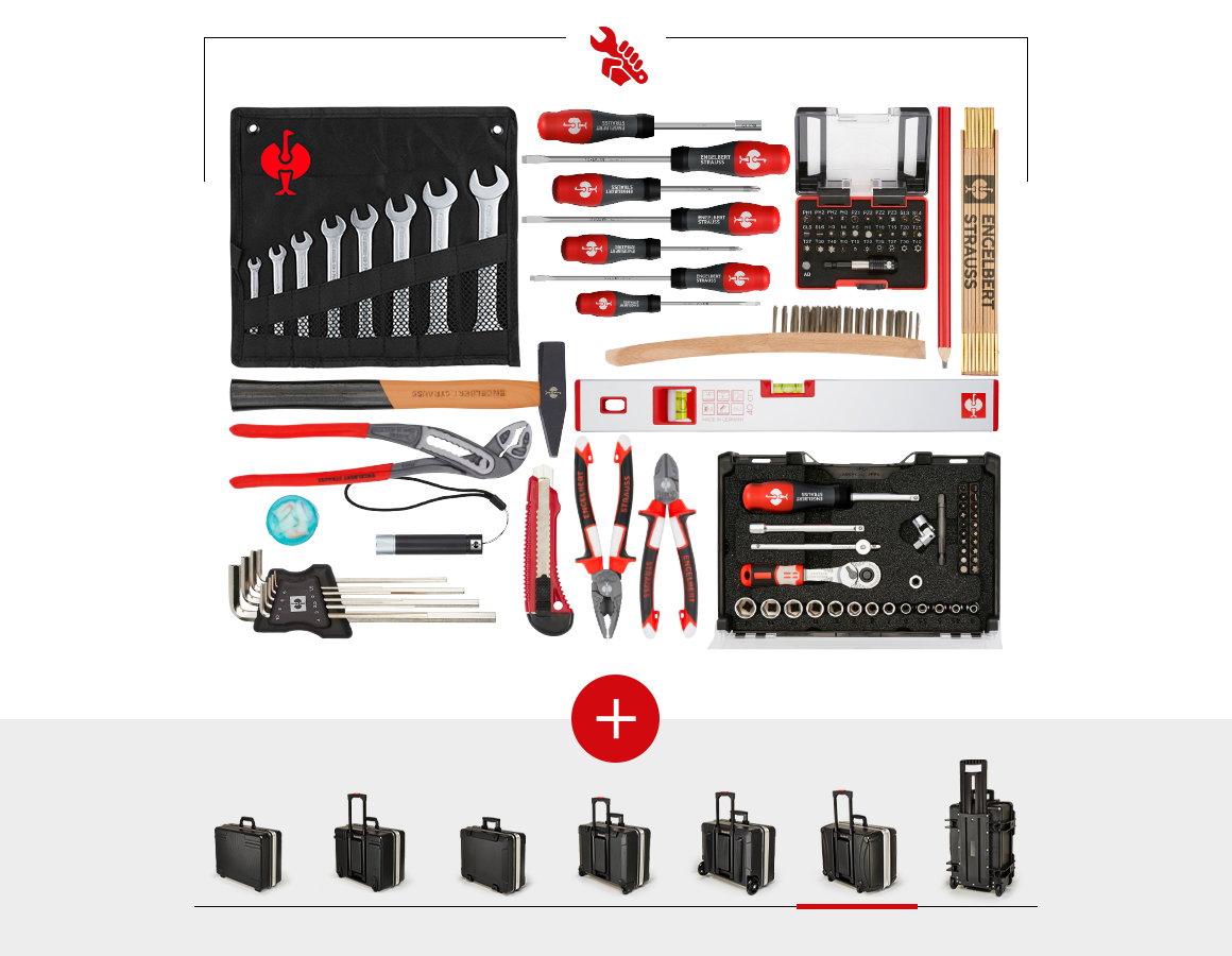 Tool Cases: Tool set Allround including case