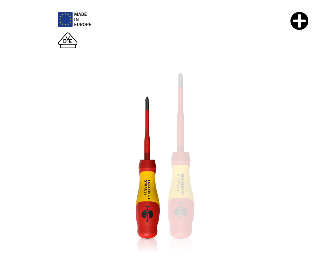 Screwdrivers: e.s. 3-C VDE slim screwdriver PH