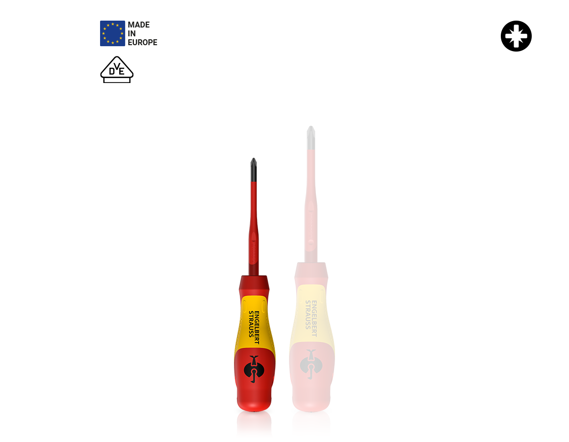Screwdrivers: e.s. 3-C VDE slim screwdriver PZ