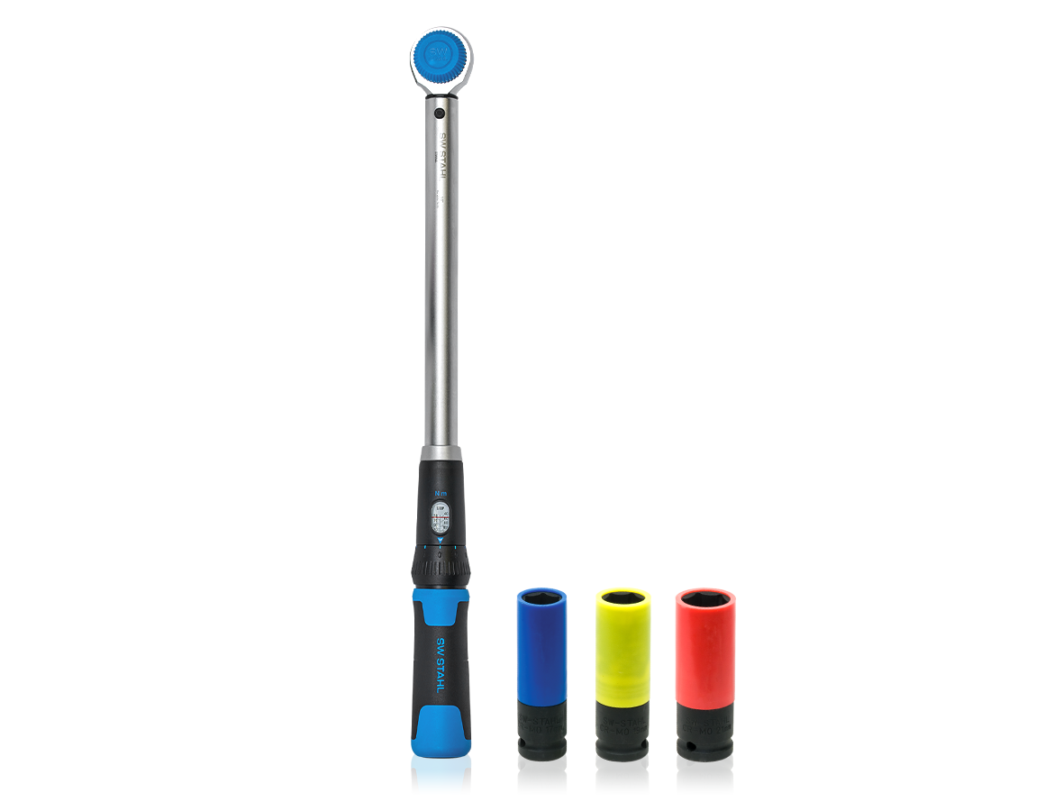 Offers of the month: Workshop torque wrench set 1/2", 4-piece set