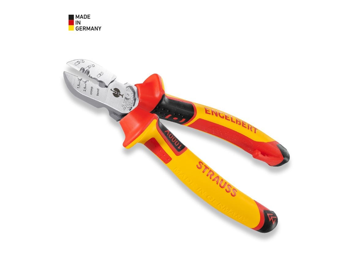 Tongs: e.s. electrician's wire cutters VDE